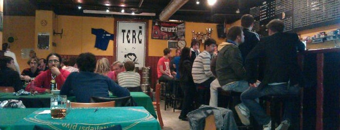 VŠK Terč is one of Favorite Pubs & Bars Brno.