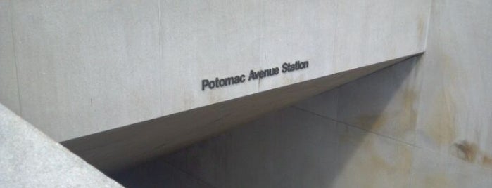 Potomac Avenue Metro Station is one of WMATA Silver Line.