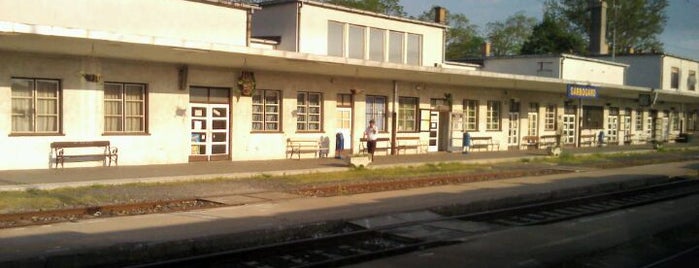 Sárbogárd vasútállomás is one of Pályaudvarok, vasútállomások (Train Stations).