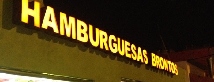 Hamburguesas Brontos is one of Lugares favoritos de Twitter:.