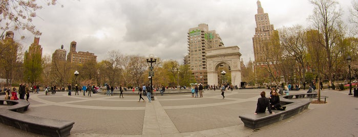 Washington Square Park is one of Top Manhattan Parks that aren't Central Park.