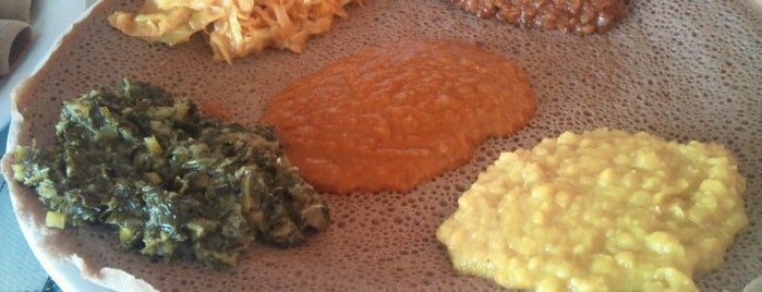 Walia Ethiopian Cuisine is one of Kyra's San Jose Go-To Eats.