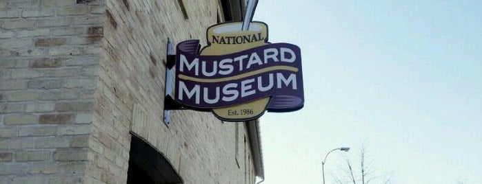 National Mustard Museum is one of Weird Museums and Roadside Attractions.