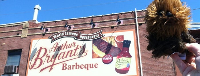 Arthur Bryant's Barbeque is one of KC BBQ.