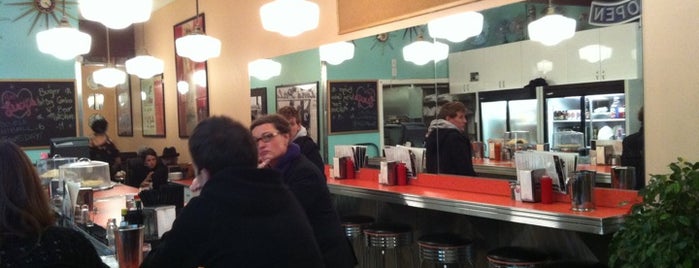 Lucy's Eastside Diner is one of Best Vancouver Restaurants Guide.