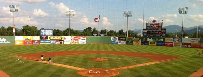 Haley Toyota Field at Salem Memorial Baseball Stadium is one of Unique Places to go in the Roanoke Valley.