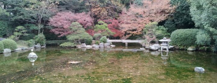 Yusentei Park is one of 日本の歴史公園100選 西日本.