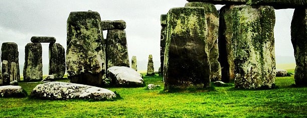 Stonehenge is one of Top 10 Foursquare Check in Online List.