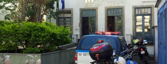 10ª Delegacia de Polícia Civil is one of Delegacias de Polícia RJ.