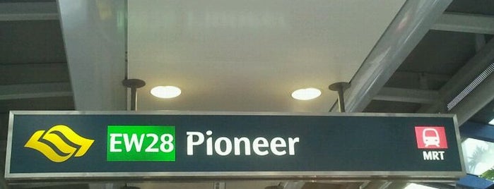 Pioneer MRT Station (EW28) is one of Visited places in Singapore.