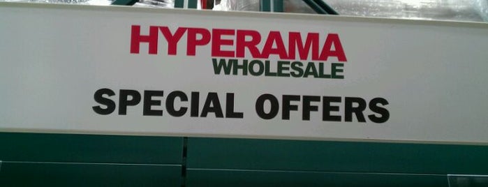 Hyperama Wholesale is one of Have been here.