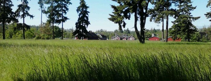 Fort Steilacoom Off-Leash Dog Park is one of Tempat yang Disukai Heather.