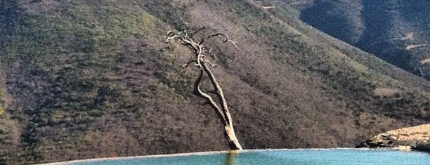 Hierve el Agua is one of Oaxaca.