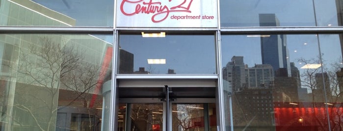 Century 21 Department Store is one of The City That Never Sleeps.