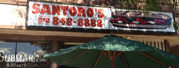 Santoro's Submarine Sandwiches is one of NOHO, Glendale, Burbank, Atwater, Silver Lake, EP.