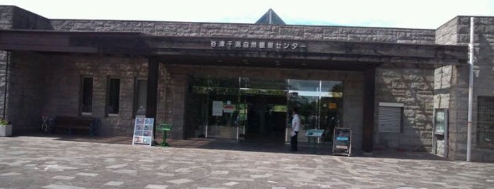 Yatsu Higata Nature Observation Center is one of ラムサール条約登録湿地(Ramsar Convention Wetland in Japan).