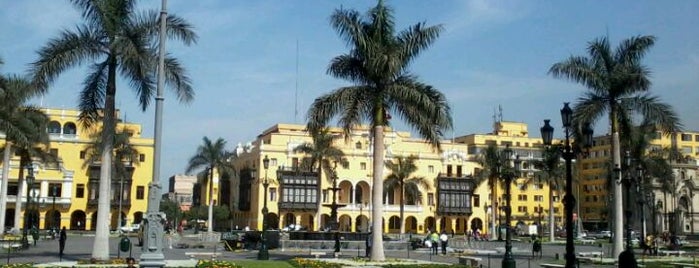 Plaza Mayor de Lima is one of Lima, Ciudad de los Reyes.