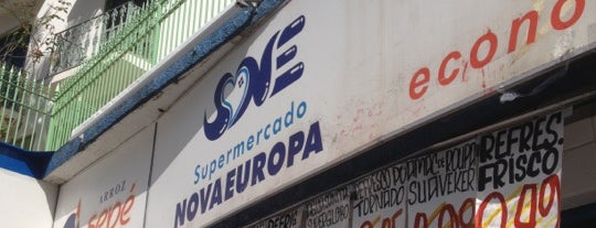 Supermercado Nova Europa is one of Lugares favoritos de Glaucia.