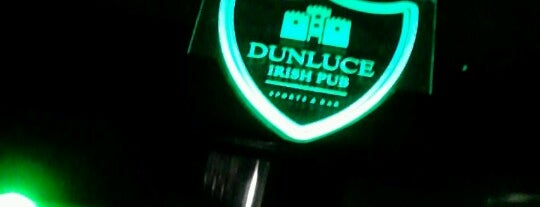 Dunluce Irish Pub is one of Tempat yang Disukai Gisele.