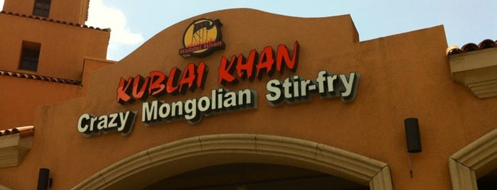 Crazy Mongolian stir and fry