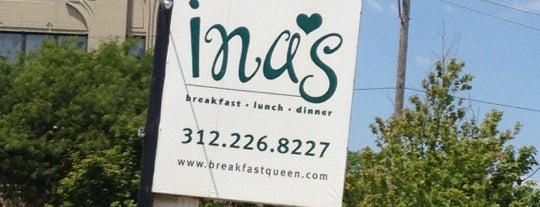 Ina's is one of WTTW Check, Please! Restaurant List.