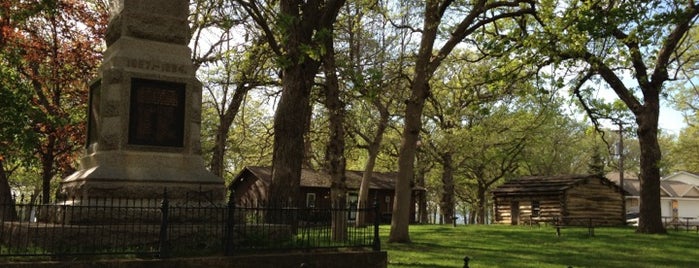 Abbie Gardner Cabin Historical Site is one of Okoboji, IA-The Iowa Great Lakes.