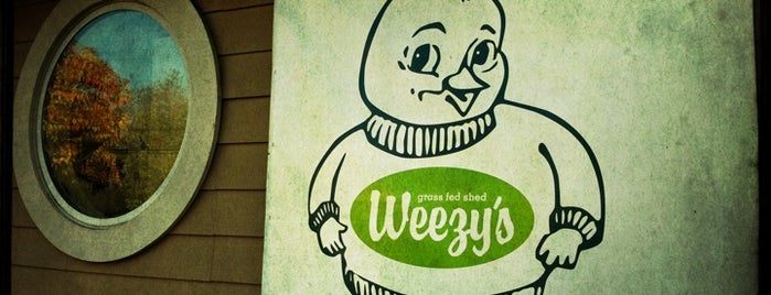 Weezy's Grass Fed Shed is one of Top Burger Joints.