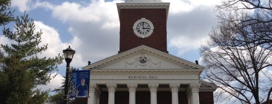 Memorial Hall is one of Don't Miss K Week Events.