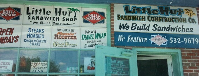 Little Hut Sandwich Shop is one of Delco/Philly/DE/NJ.