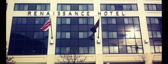 Renaissance Washington, DC Downtown Hotel is one of Locais curtidos por DCCARGUY.