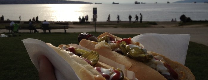 English Bay Beach is one of The 15 Best Places for Hot Dogs in Vancouver.