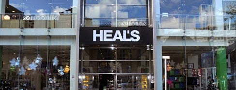Heal's is one of Our Stores.