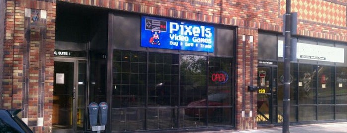 Pixels is one of Places to get your game on.