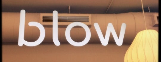 Blow Salon is one of NYC to do.