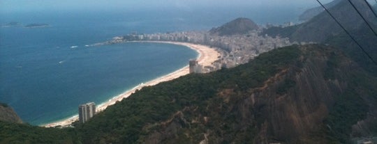 Sugarloaf Mountain is one of Rio de Janeiro.