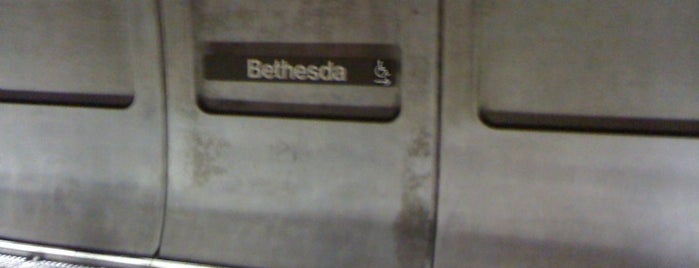 Bethesda Metro Station is one of WMATA Train Stations.