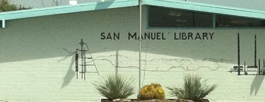 San Manuel Library is one of PCLD Libraries.