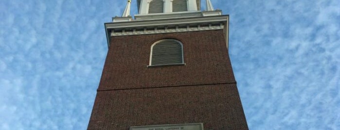 The Old North Church is one of Boston.