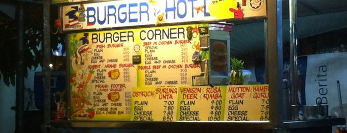Malaysian Exotic Burgers / Burger Corner is one of Sergeyさんの保存済みスポット.