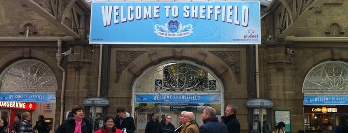 Sheffield Railway Station (SHF) is one of Railway Stations in UK.