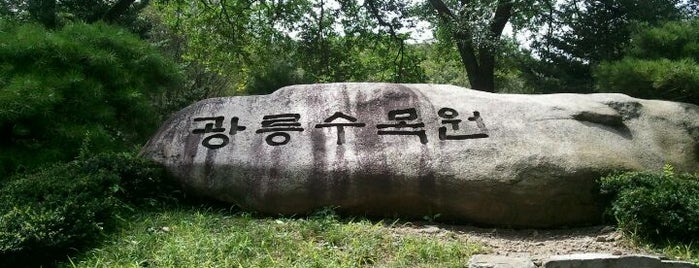 국립수목원 is one of 한국인이 꼭 가봐야 할 국내 관광지(Korea tourist,大韓民国観光地).