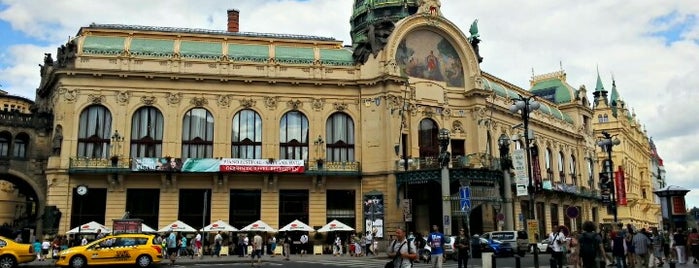 Obecní dům is one of Praha | Česká Republika.