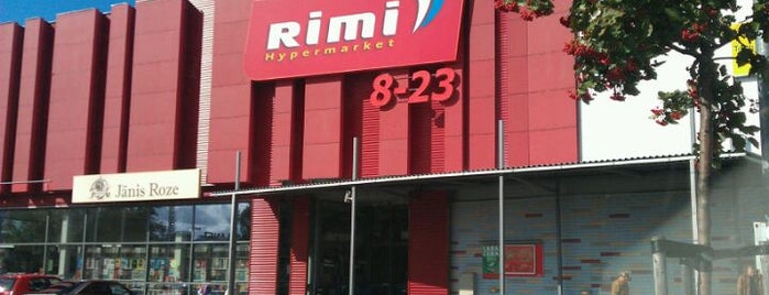 Rimi Hipermārkets [Stirnu] is one of Top 10 favorites places in Rīga, Latvija.