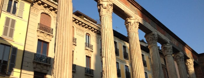 Columns of San Lorenzo is one of Milano da bere.