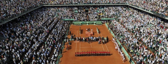 Court Philippe Chatrier is one of 2013 - Orange Champion.