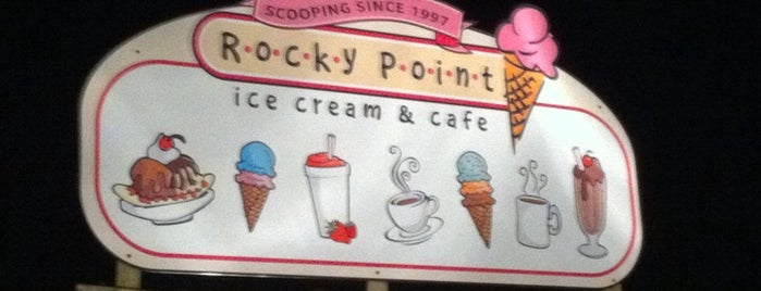 Rocky Point Ice Cream is one of Tempat yang Disukai Albert.