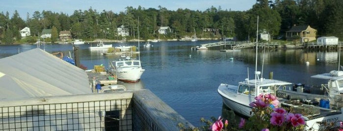 Robinson's Wharf is one of A Guide to Boothbay Harbor's Restaurants and Bars.
