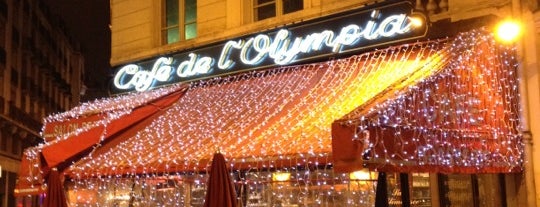 Café de l'Olympia is one of Lugares guardados de Mariana.