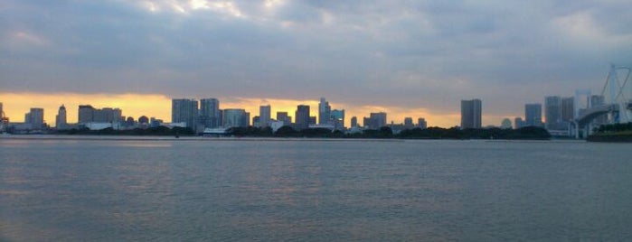 Odaiba Marine Park is one of Best places in 港区 JAPAN.