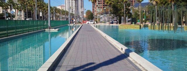 Martin Luther King Jr. Promenade is one of San Diego's 59-Mile Scenic Drive.